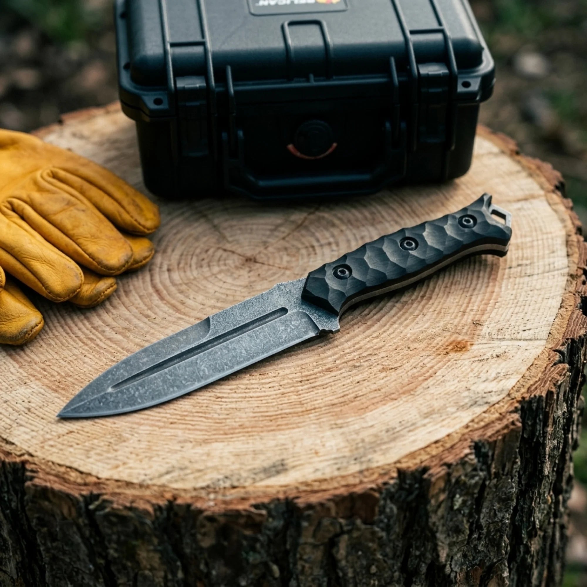 Saltuk Oluklu Bushcraft Bıçağı
