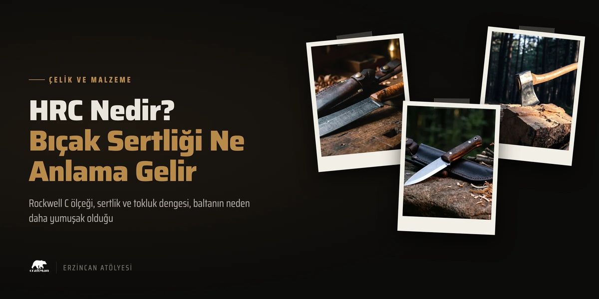 HRC nedir ve bıçak sertliği konulu Craftman yazısının kapak görseli
