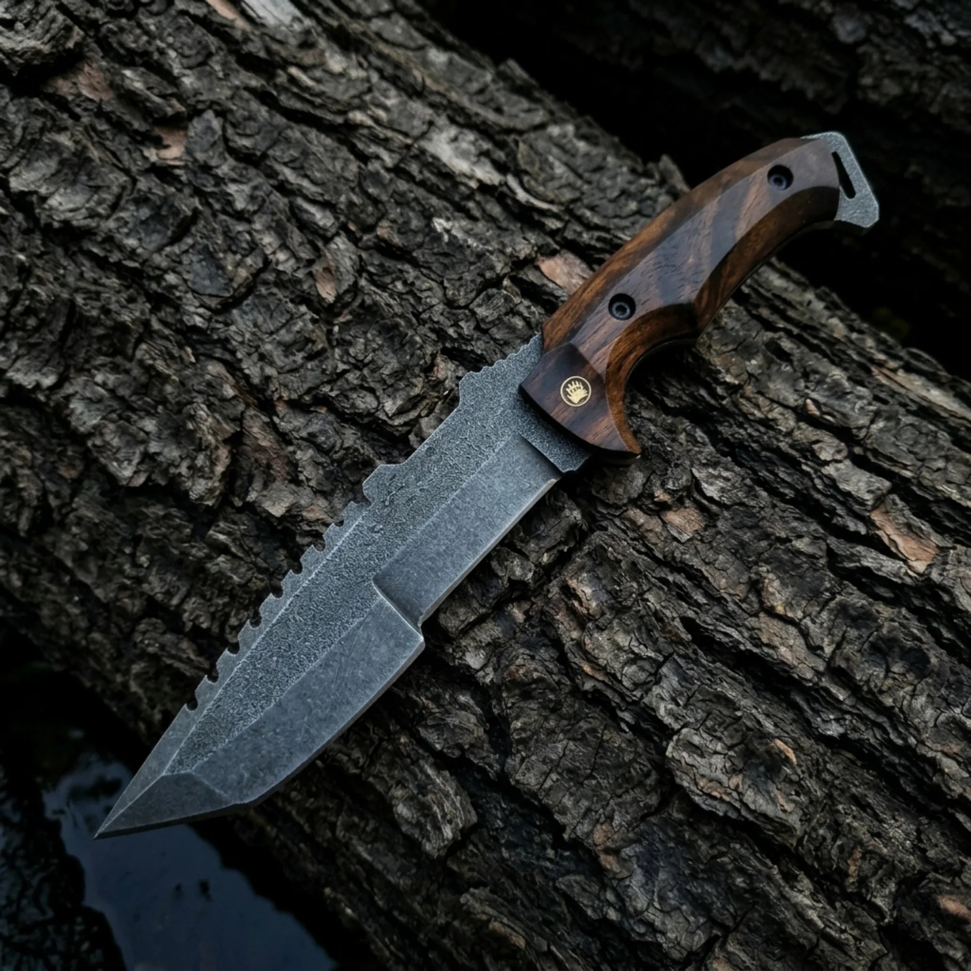 Harzemşah Çift Ağız Bushcraft Bıçağı