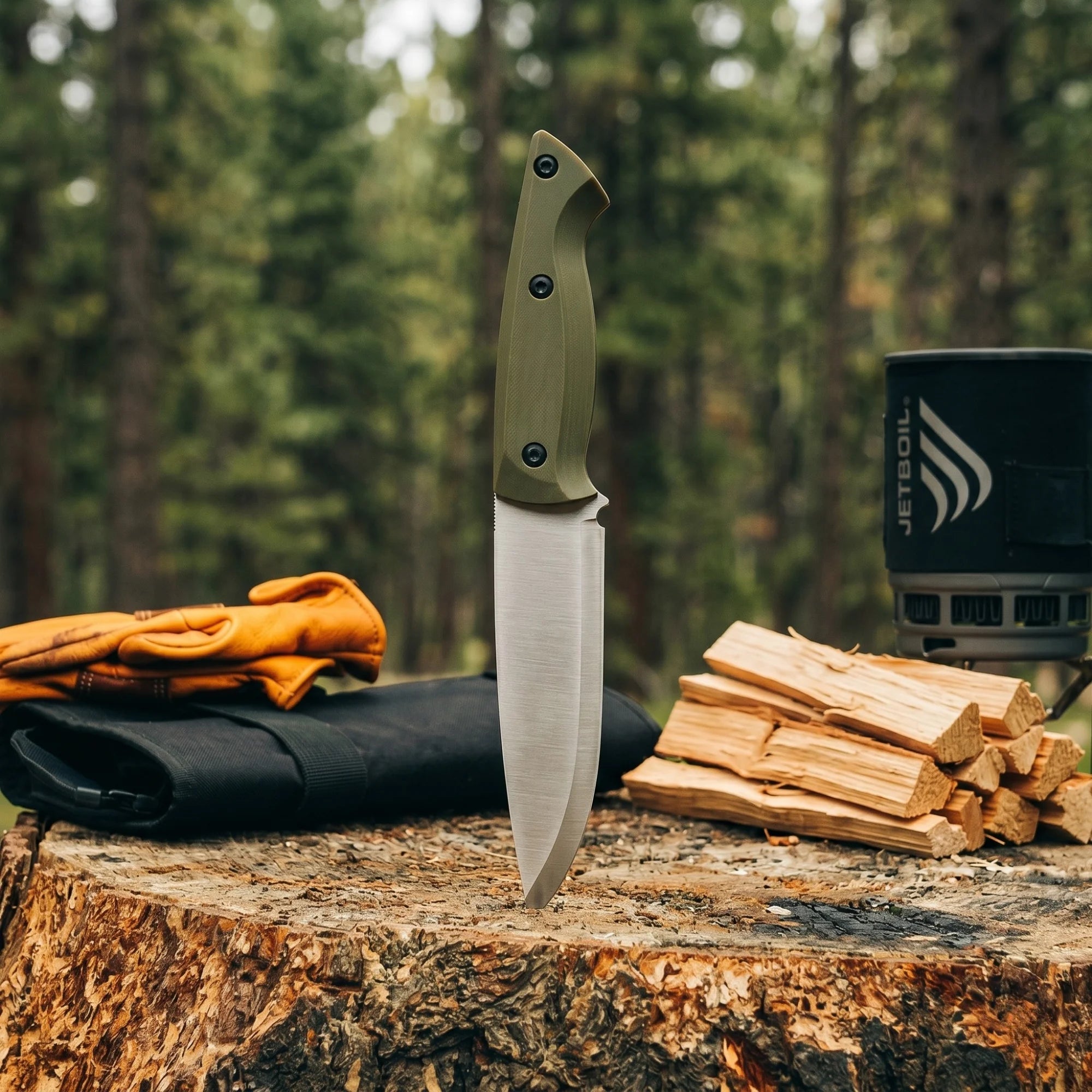 Oğuz Bushcraft Bıçağı