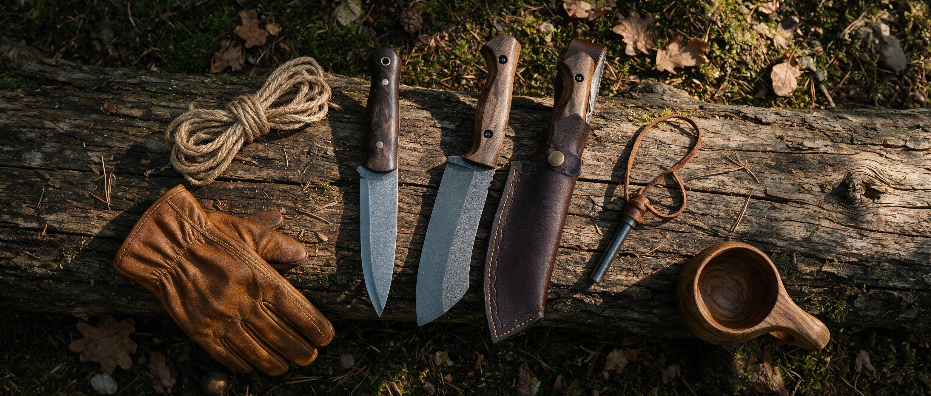 Craftman Bushcraft ve Kamp Bıçakları koleksiyonu banner 1