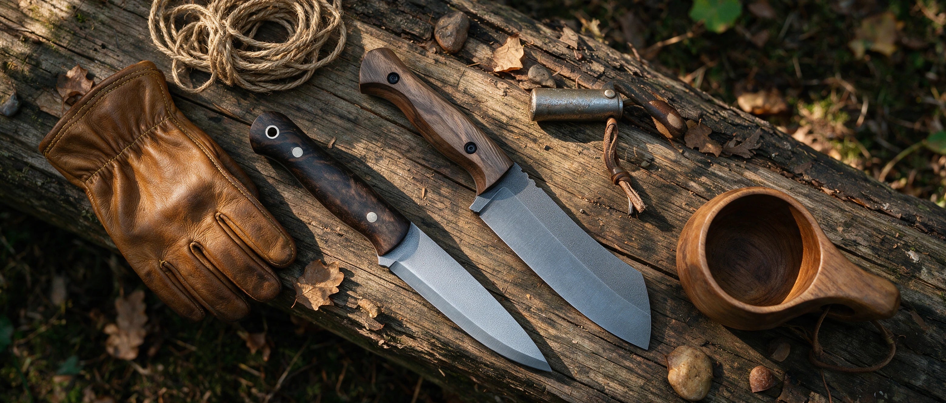Craftman Bushcraft ve Kamp Bıçakları koleksiyonu banner 2
