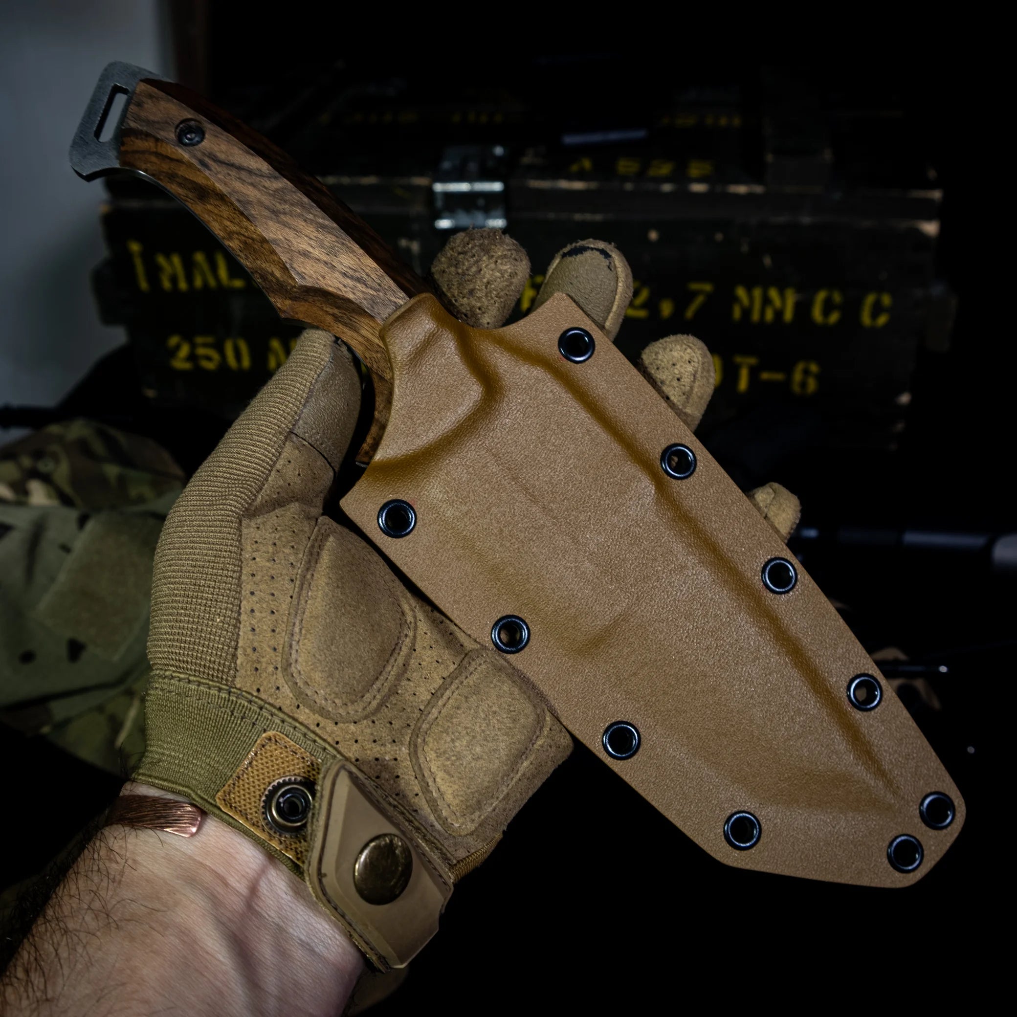 Harzemşah Çift Ağız Bushcraft Bıçağı