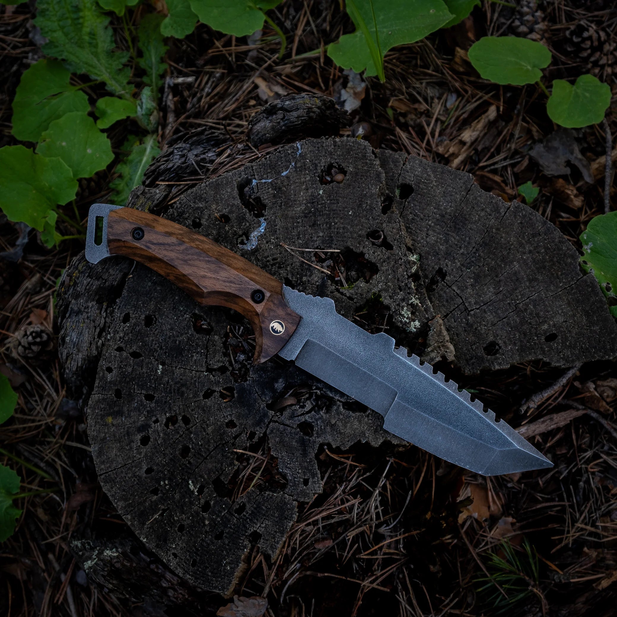 Harzemşah Çift Ağız Bushcraft Bıçağı