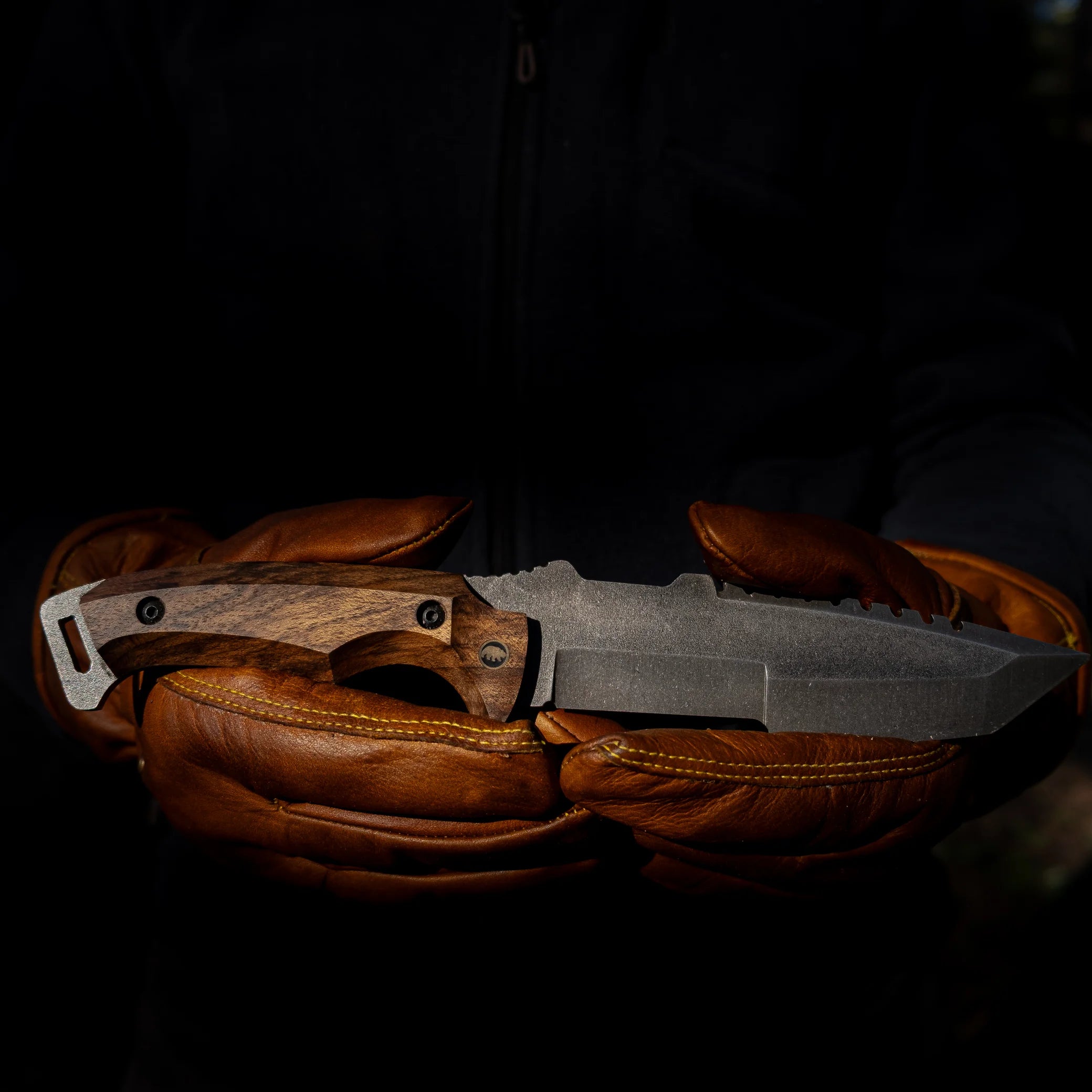 Harzemşah Çift Ağız Bushcraft Bıçağı