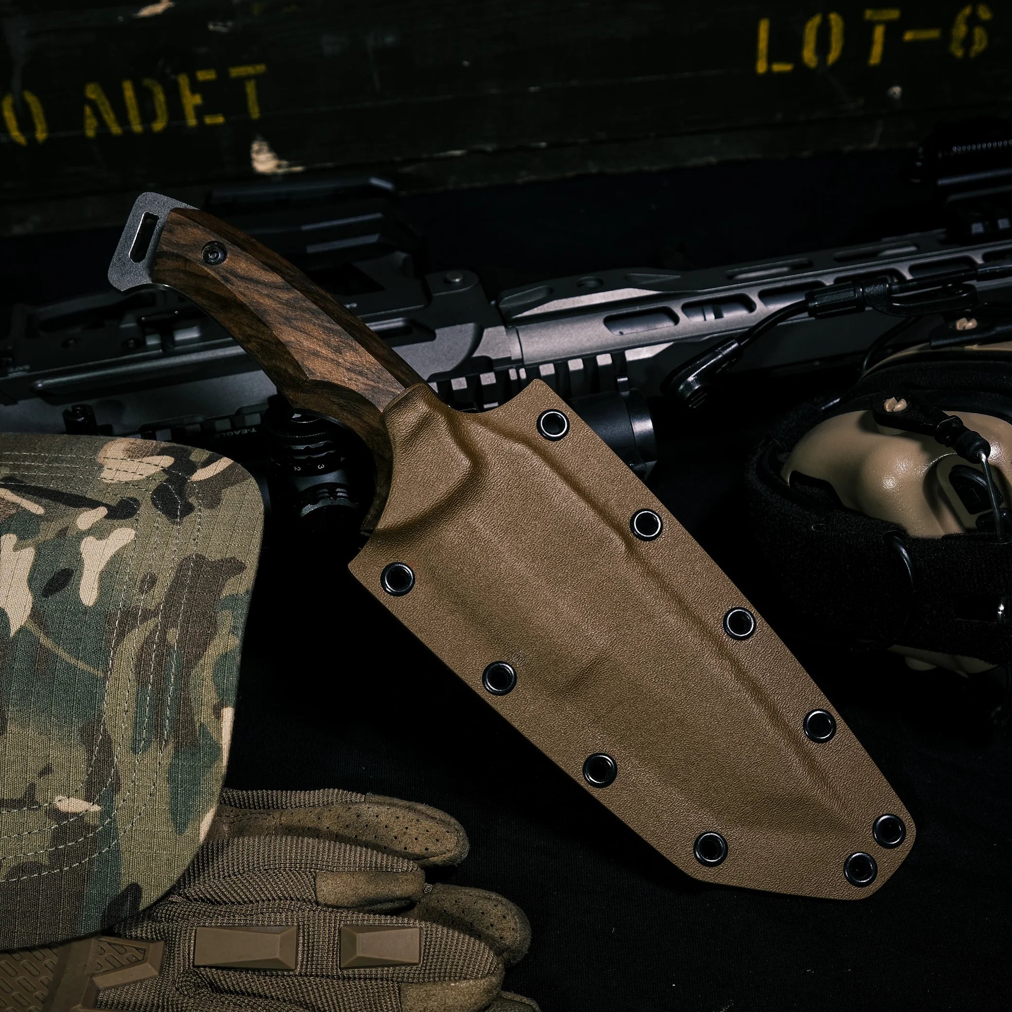 Harzemşah Çift Ağız Bushcraft Bıçağı