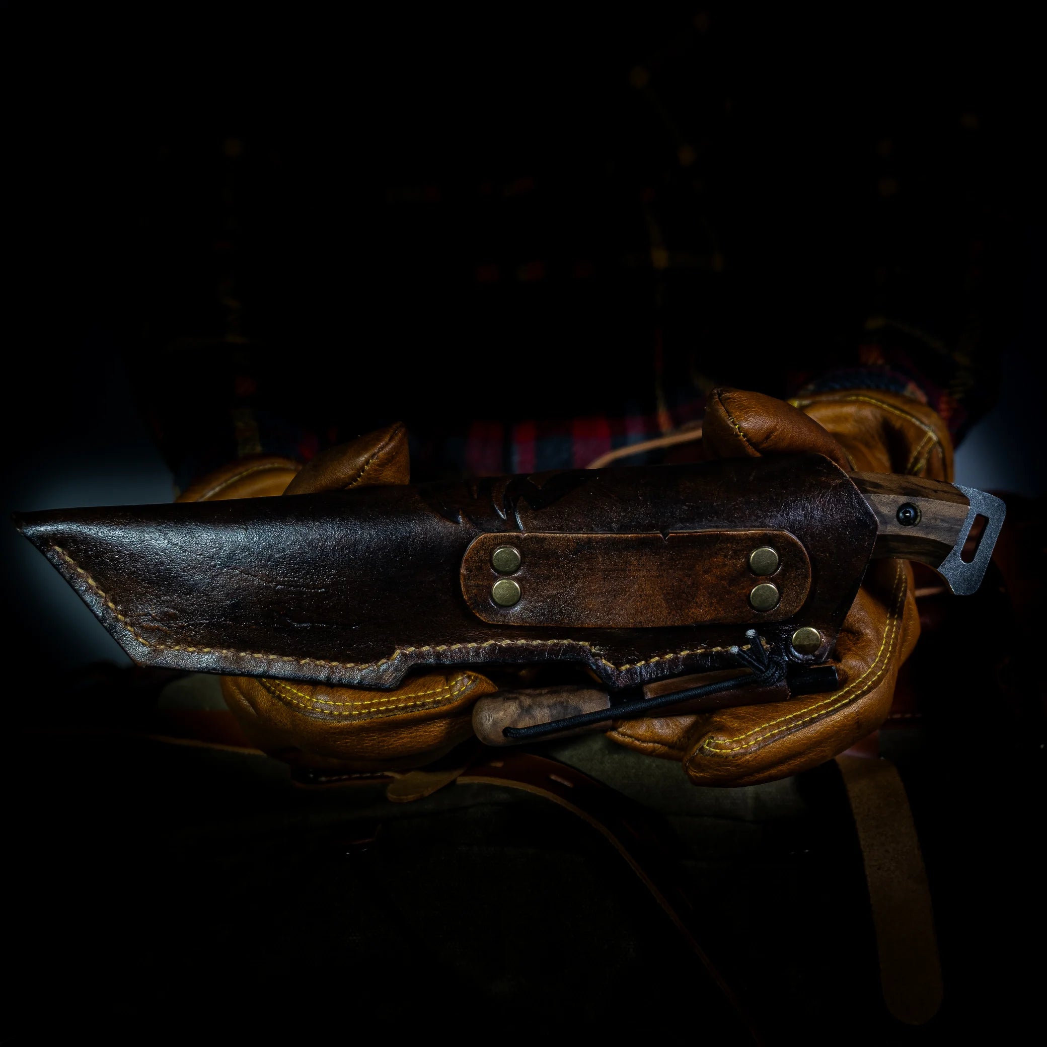 Harzemşah Çift Ağız Bushcraft Bıçağı