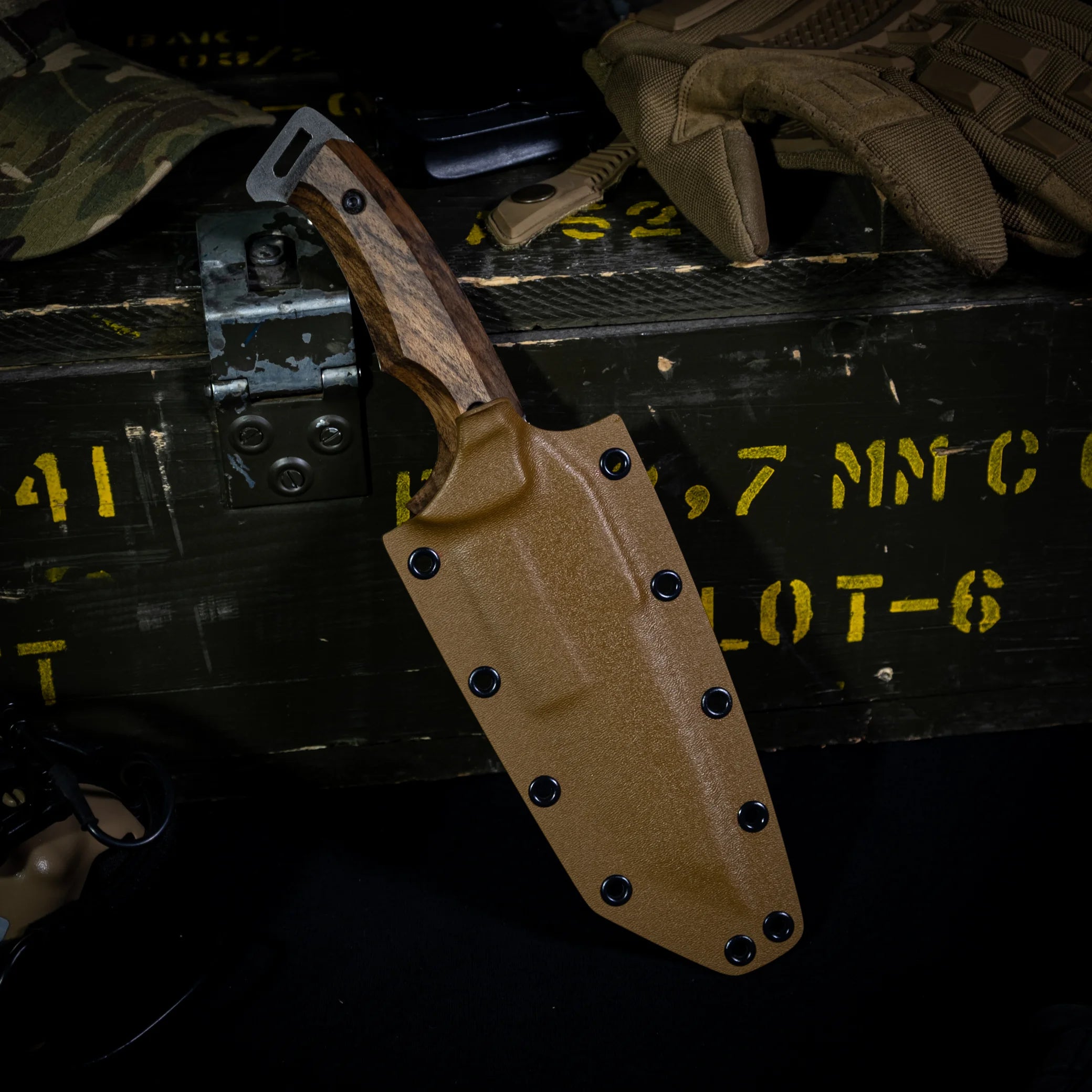 Harzemşah Çift Ağız Bushcraft Bıçağı