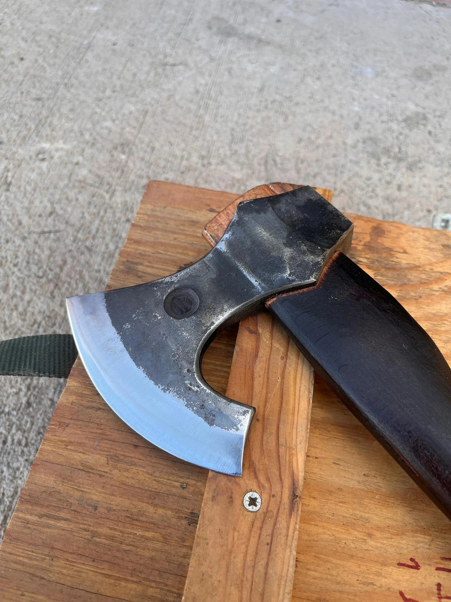 Craftman kampçı baltası ahşap sap ve çelik ağız, tam boy görünüm