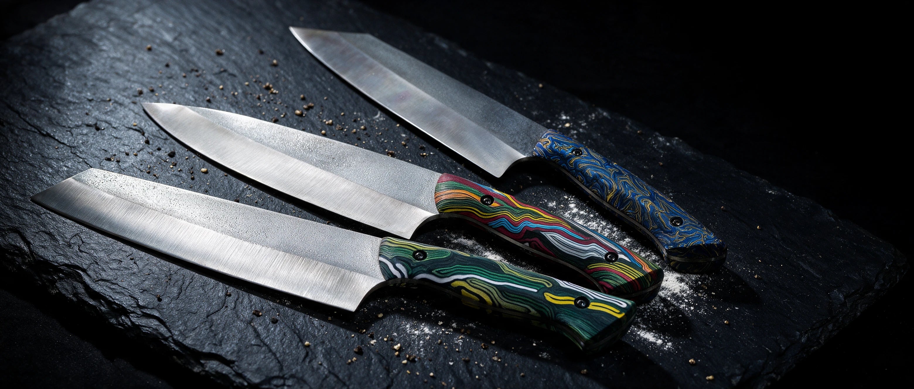 Craftman Mutfak Bıçakları koleksiyonu banner — el yapımı şef bıçakları 4